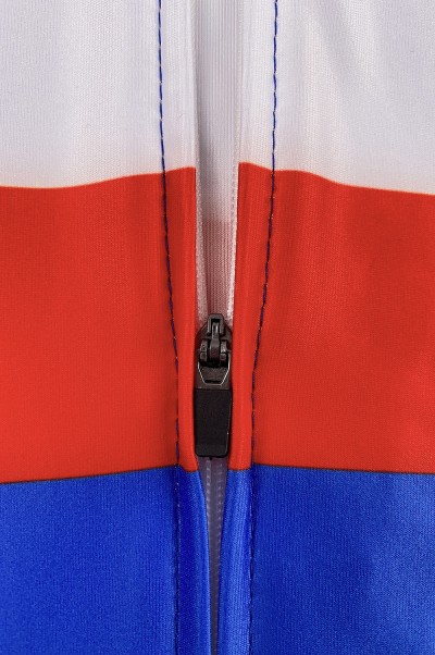 Customized Blue Short Sleeve Cycling Shirt Design Short Sleeve Training Mountain Bike Shirt Cycling Shirt Supplier SKCSCP020 detail view-2